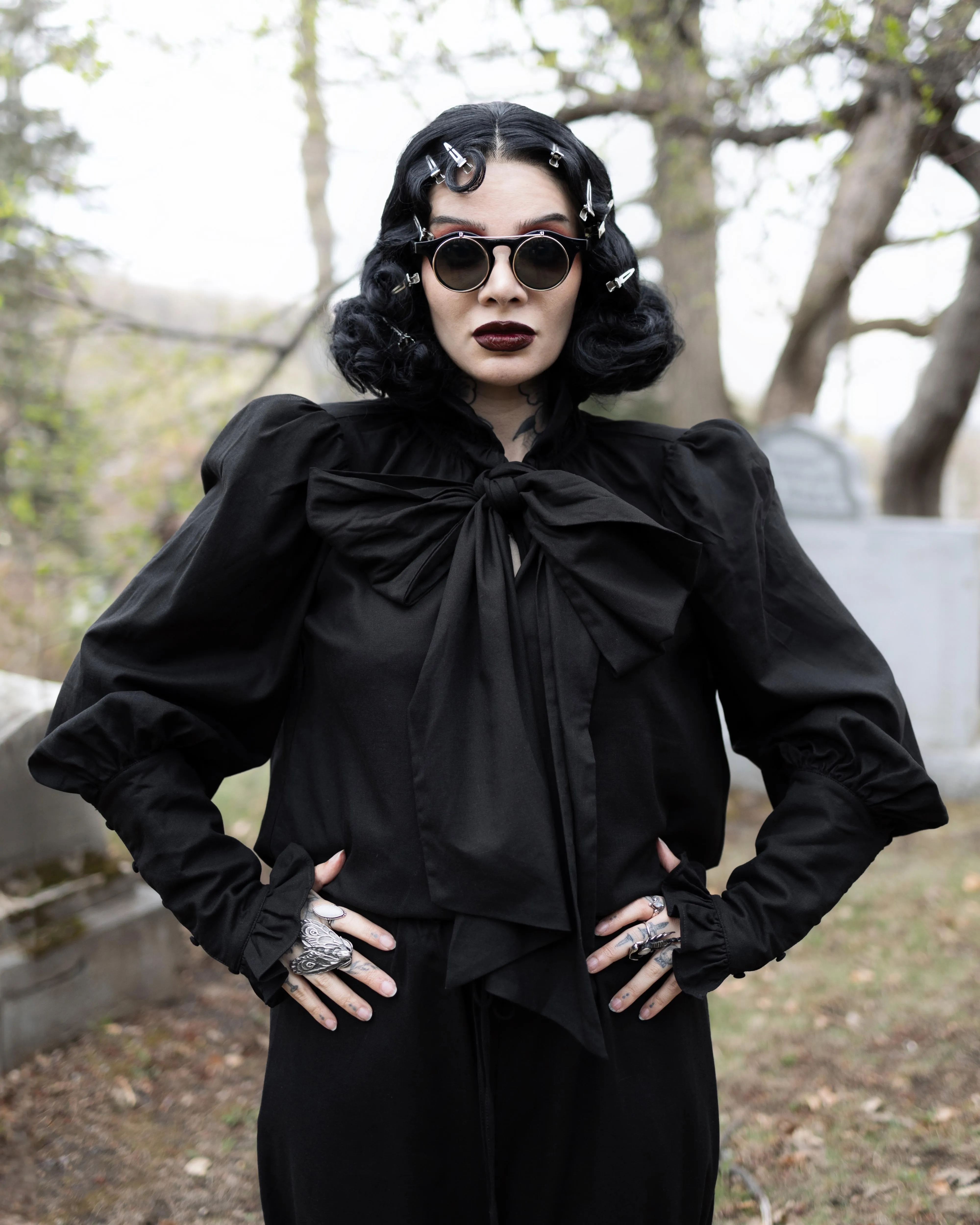 The Dorian Blouse sold by Blackwood Castle product image thumbnail 2