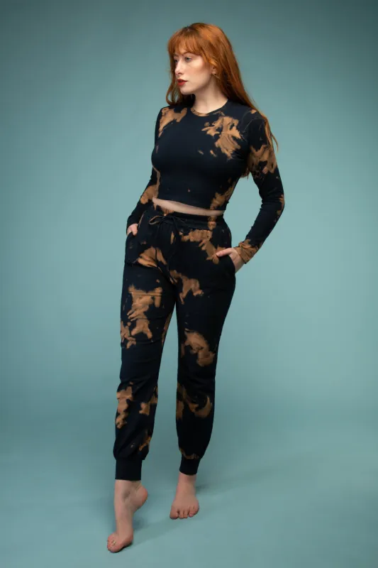 Trackie Trousers in Acid Wash sold by Manners London