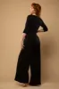 Trackie Trousers Wide Leg Regular in Black sold by Manners London
