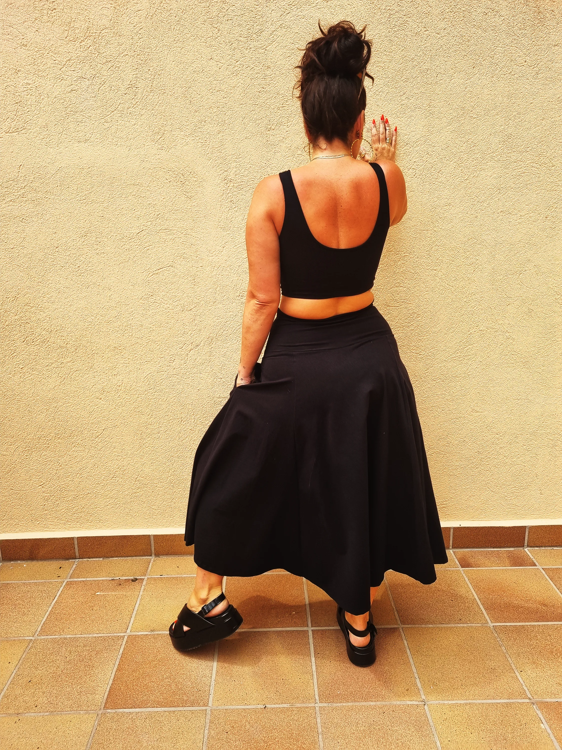 Asri Skirt in Black sold by Manners London product image thumbnail 4