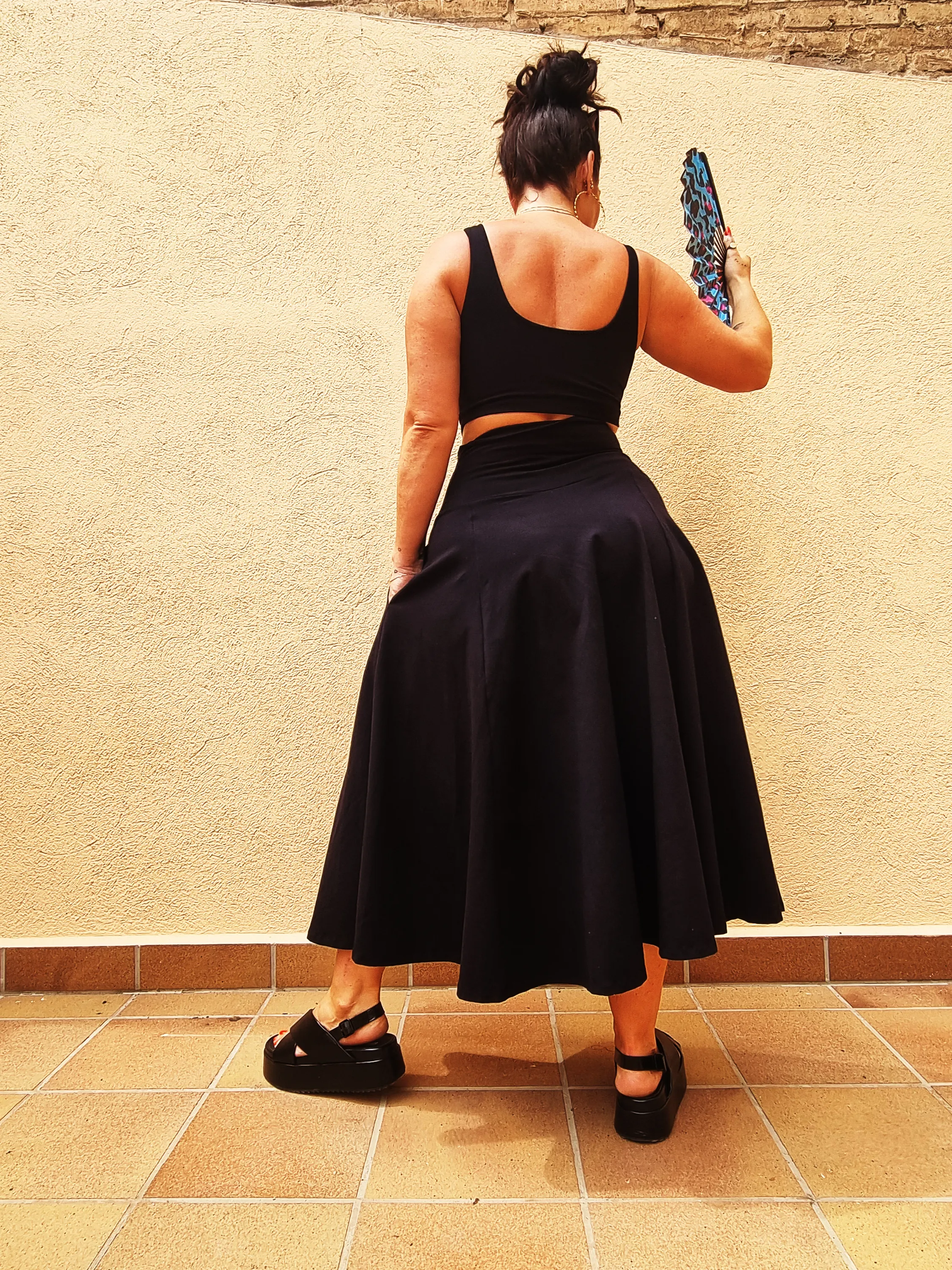 Asri Skirt in Black sold by Manners London product image thumbnail 2