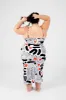 Saffi Midi Dress in Cuppa sold by Manners London