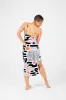 Saffi Midi Dress in Cuppa sold by Manners London