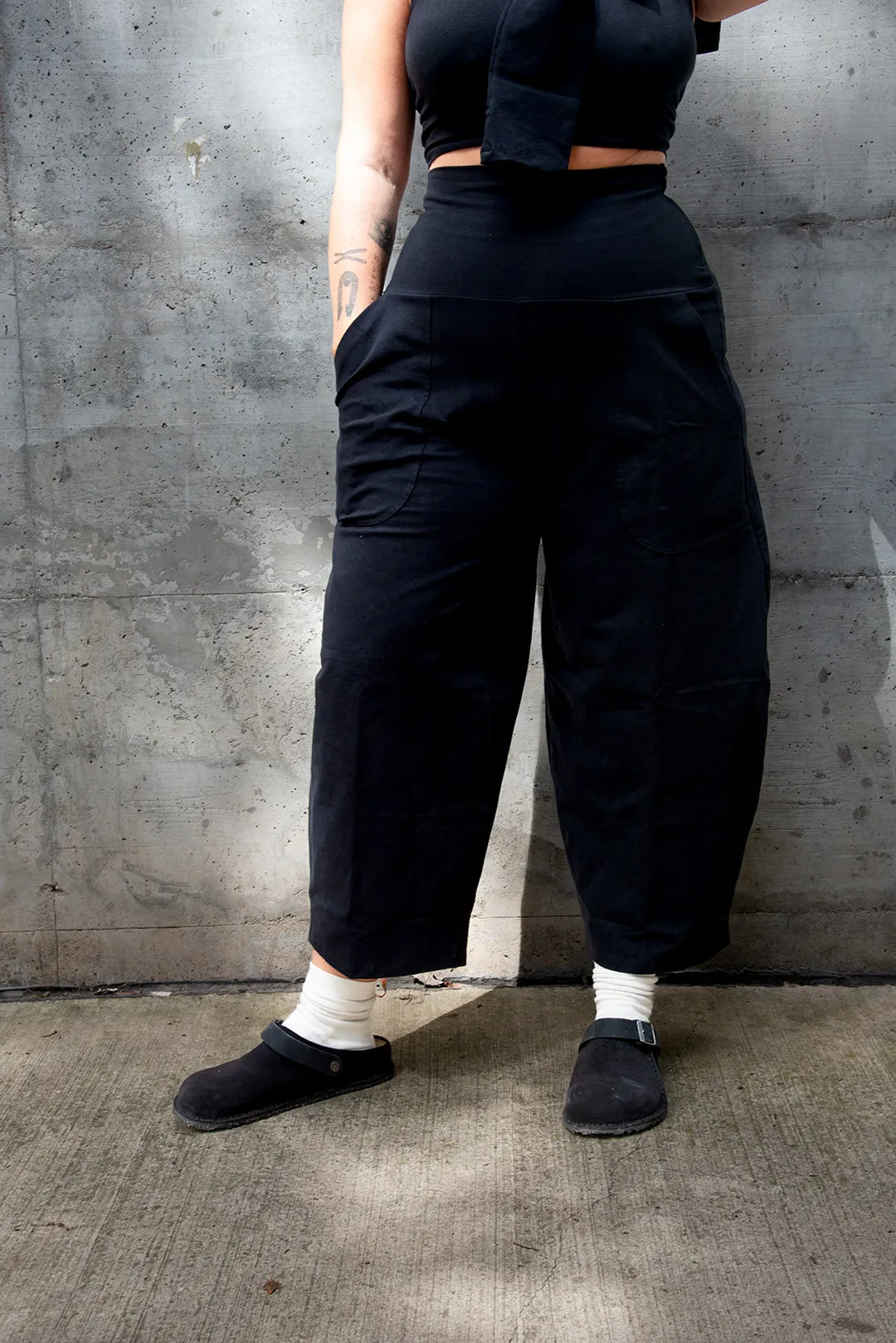Puff Pants Petite in Black sold by Manners London product image thumbnail 2