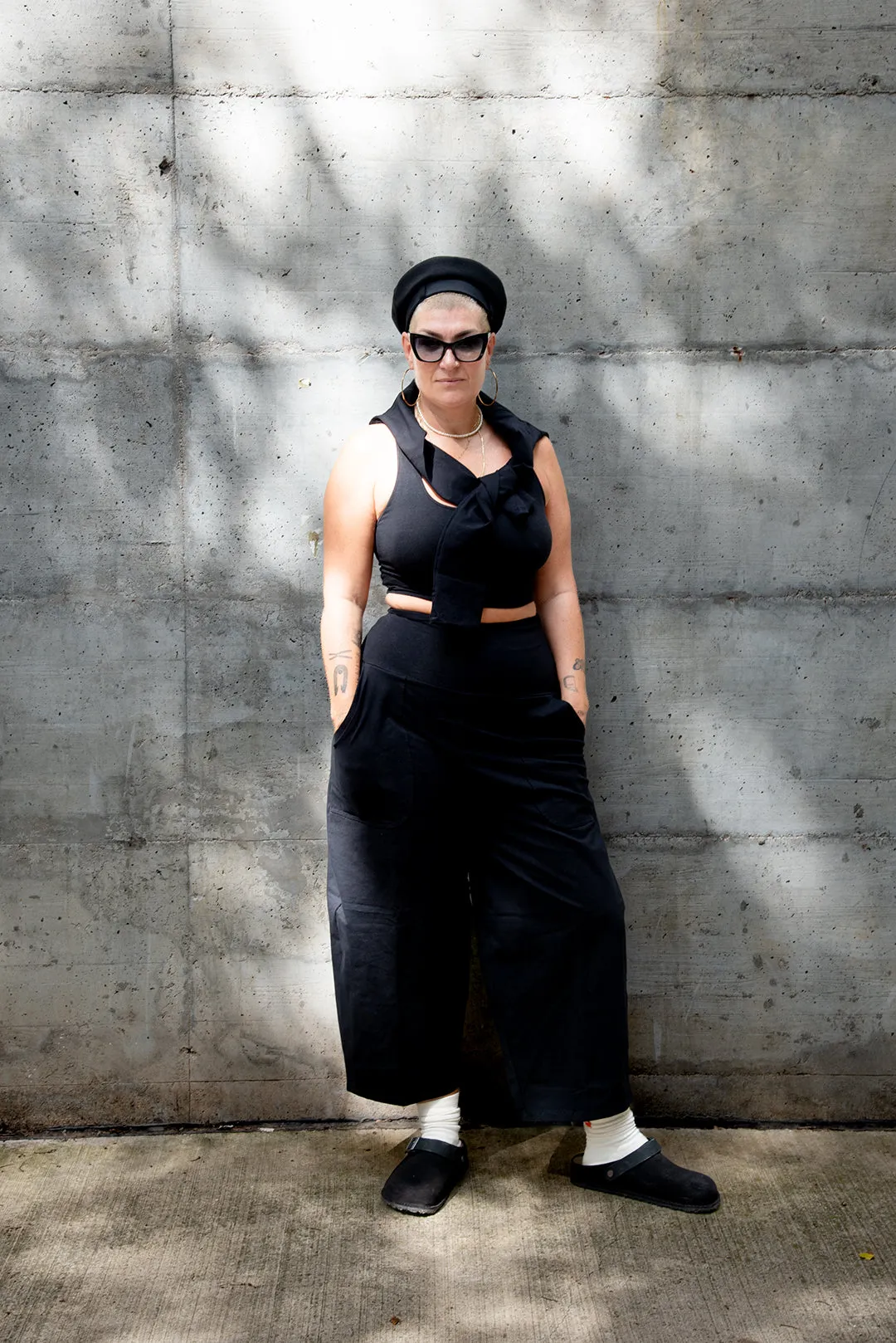 Puff Pants Petite in Black sold by Manners London product image thumbnail 5