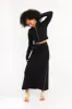 Zip Jacket Crop Long Sleeve with Hole in Black sold by Manners London