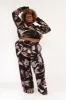 Trackie Trousers Wide Petite in Hujan Manis sold by Manners London