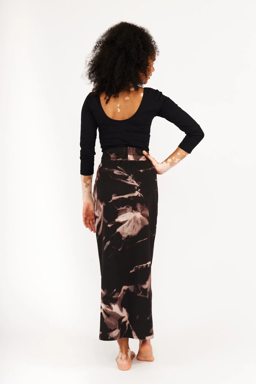 Trackie Midi Skirt Petite in Hujan Manis sold by Manners London product image thumbnail 2