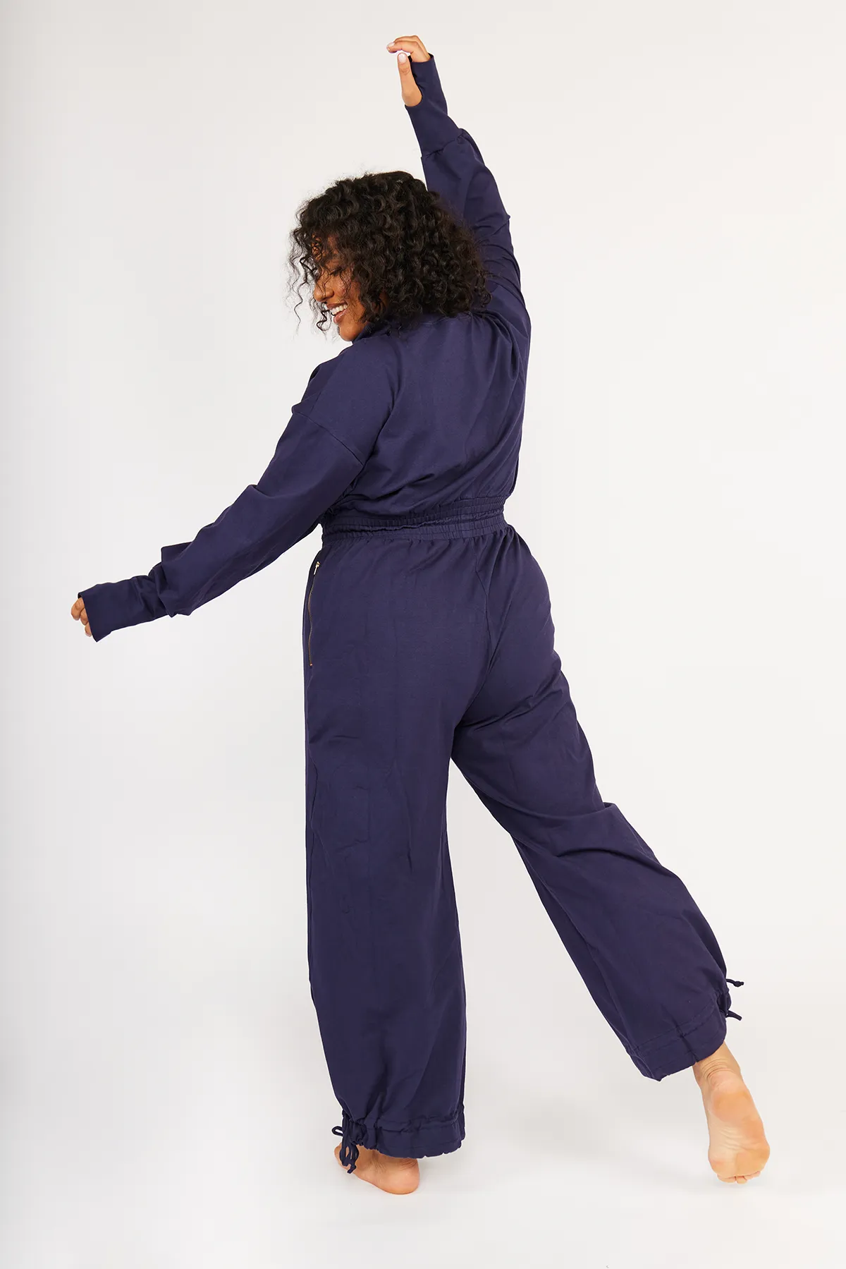 Boiler Suit Petite in Eclipse sold by Manners London product image thumbnail 5