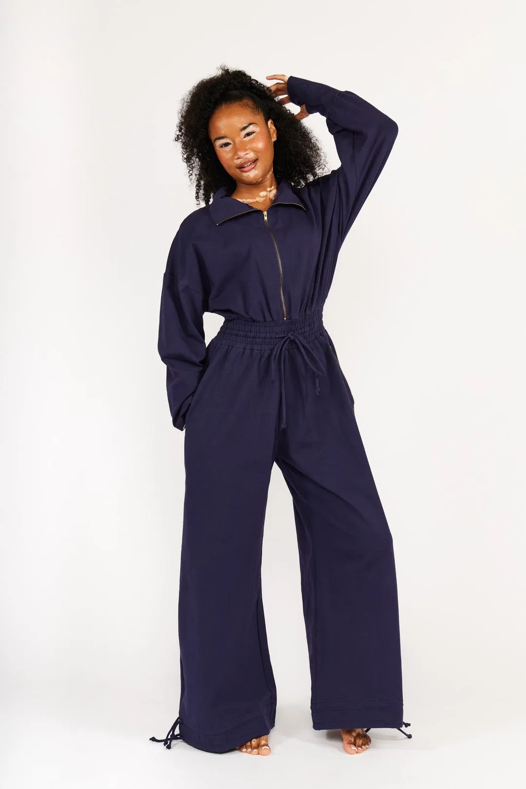 Boiler Suit Petite in Eclipse sold by Manners London
