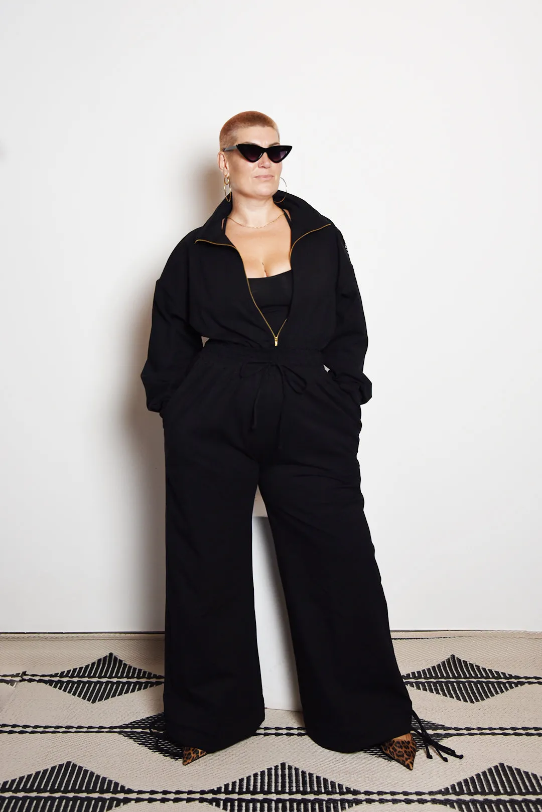 Boiler Suit in Black sold by Manners London