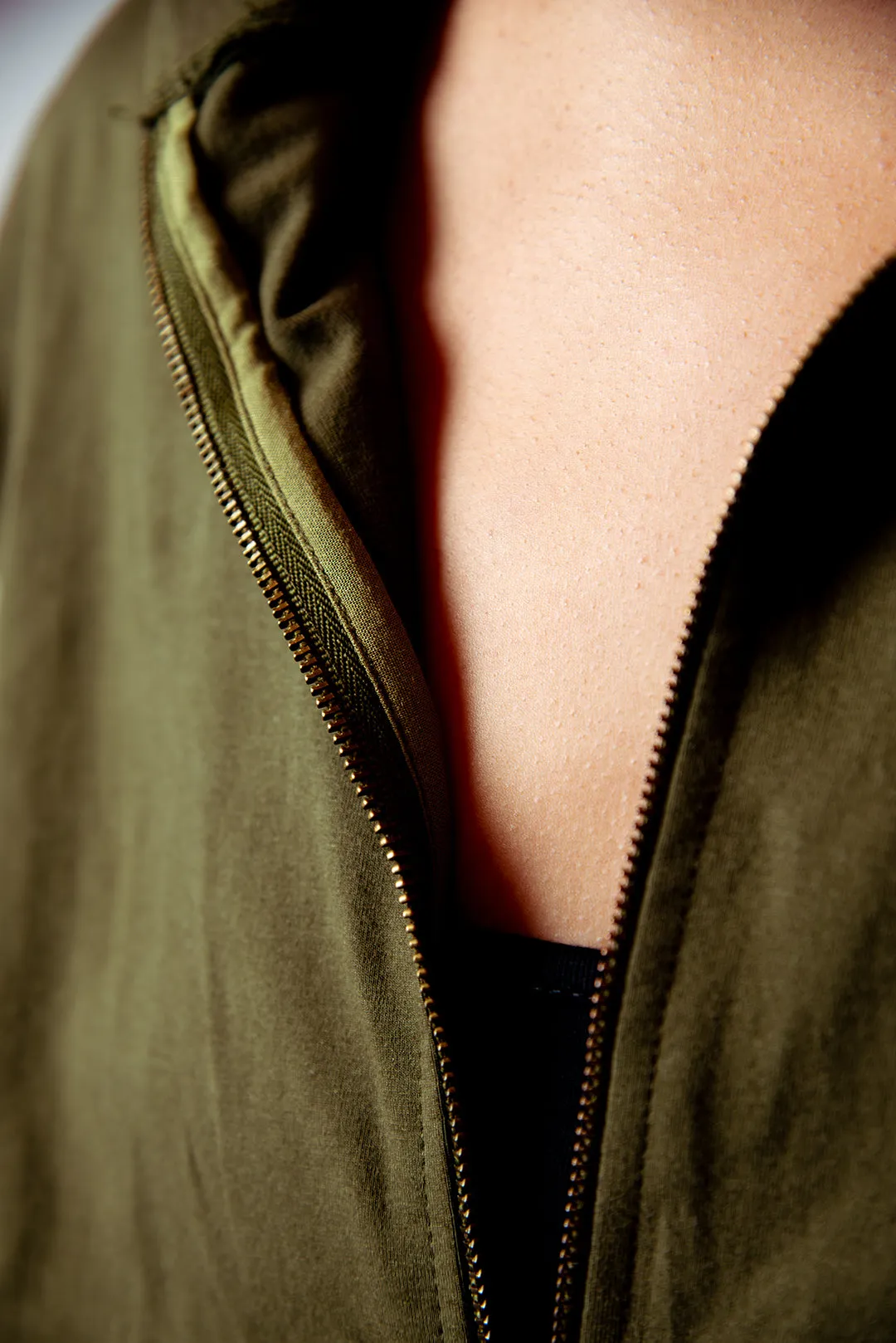 Boiler Suit Petite in Khaki Green sold by Manners London product image thumbnail 3