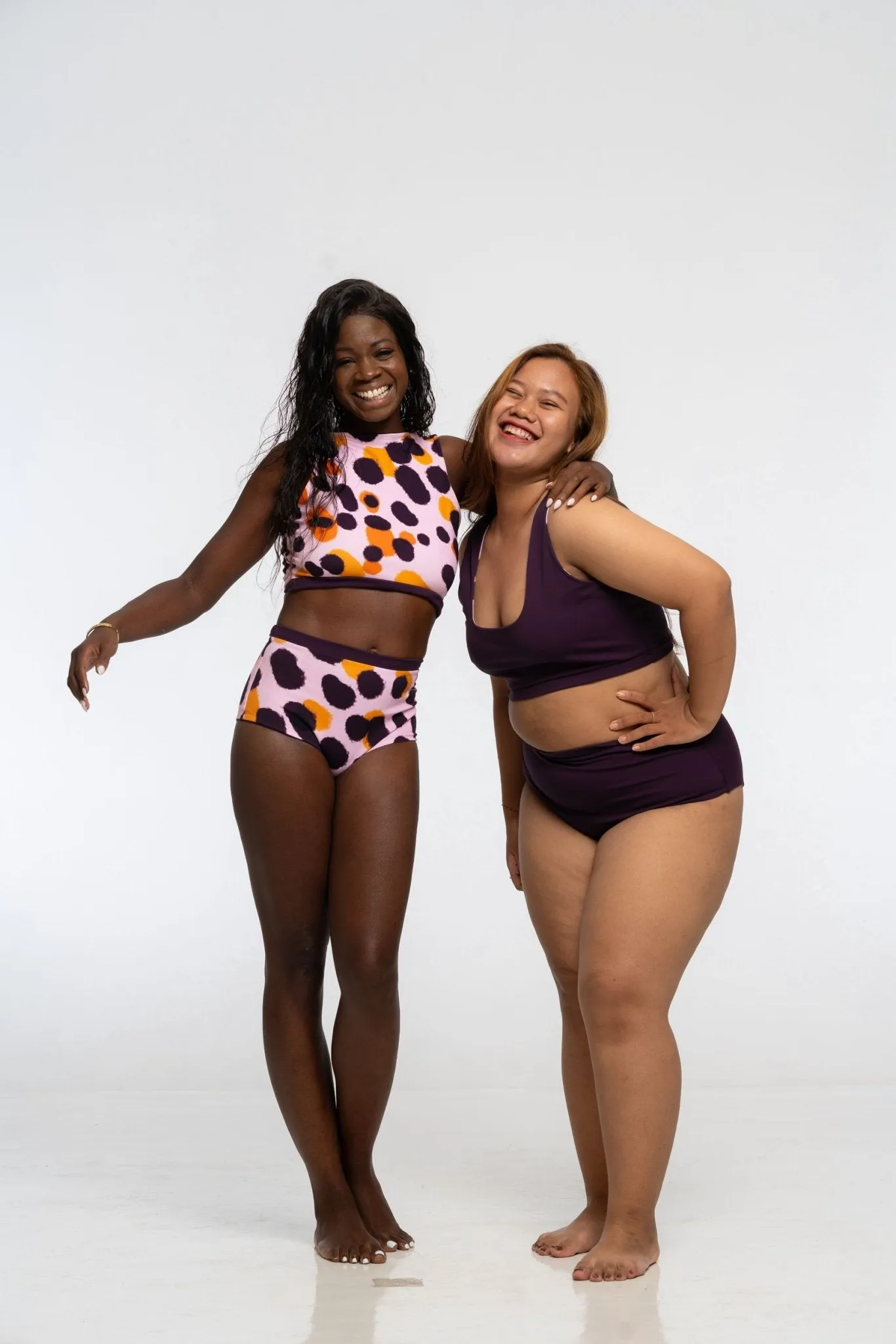Got-You-Covered Reversible High Waist In Spicy Leopard Print and Deep Plum sold by Manners London product image thumbnail 2