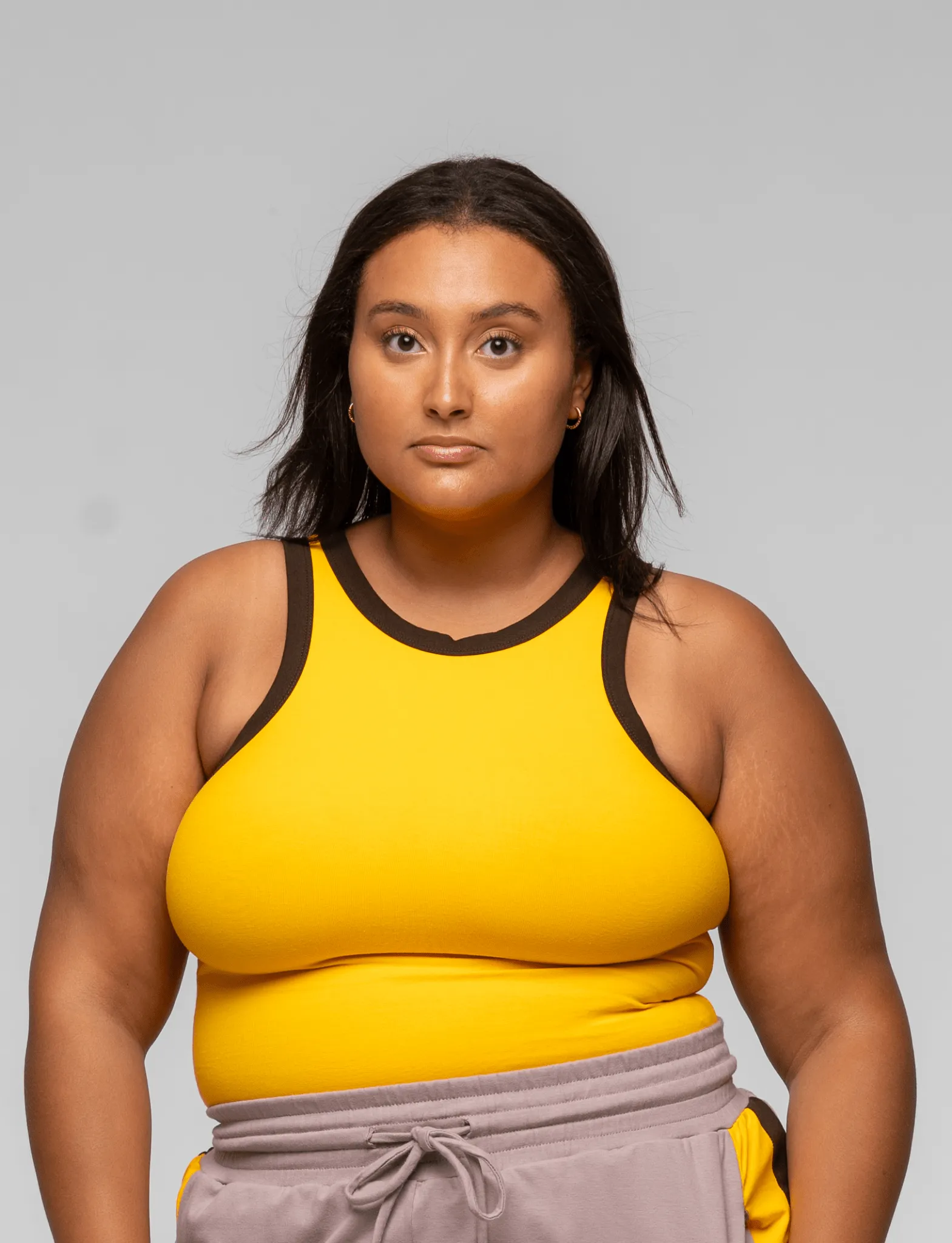 Iva Full Length Top in Mango and Cafe sold by Manners London