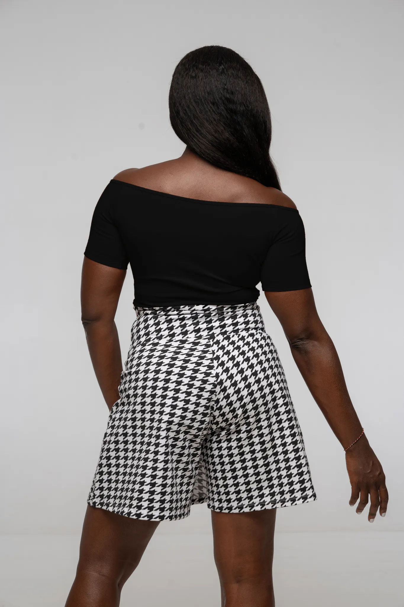 Bardot Short Sleeve Full Length Top in Black sold by Manners London product image thumbnail 2