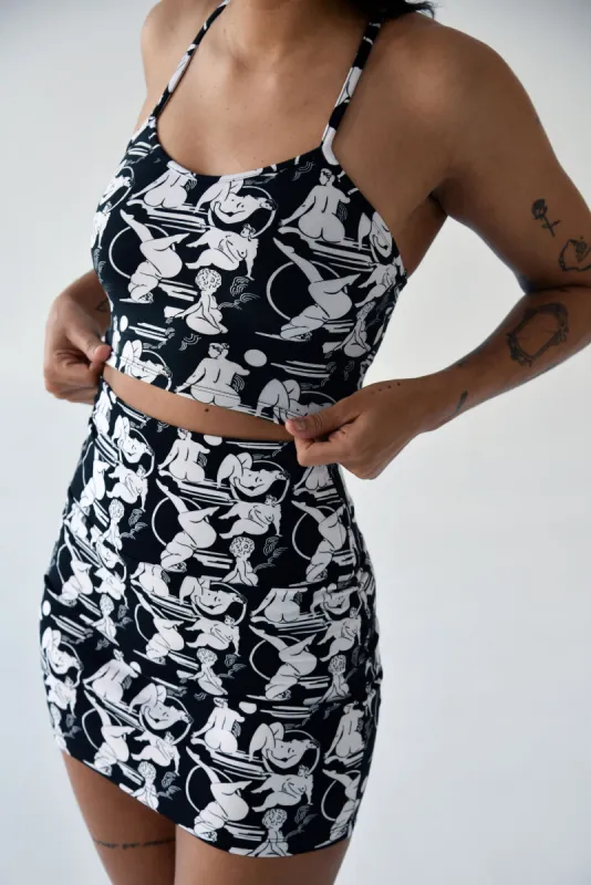 Crop Vest in Libre sold by Manners London