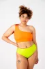 Cheeky Reversible High Waist Petite In Grape and Apple Sours sold by Manners London