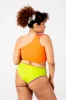 Cheeky Reversible High Waist Petite In Grape and Apple Sours sold by Manners London