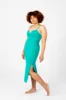 Saffi Midi Dress In Teal sold by Manners London