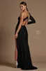 Glistening Beauty One Shoulder Sequin Formal Dress: Black sold by Bella and Bloom