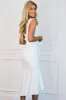 Divine Elegance Midi Dress: White sold by Bella and Bloom