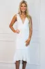 Divine Elegance Midi Dress: White sold by Bella and Bloom