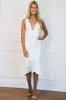 Divine Elegance Midi Dress: White sold by Bella and Bloom