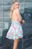 Catch Me By the Coast Floral Romper: Mint Multi sold by Bella and Bloom