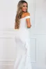 Chic Beauty Slit Formal Dress: White sold by Bella and Bloom