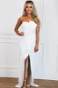 Chic Moments Maxi Dress: White sold by Bella and Bloom