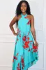 Caribbean Kiss Midi Dress: Aqua sold by Bella and Bloom