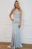Audrey Nude Illusion Formal Dress: Dove Gray sold by Bella and Bloom