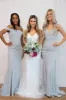 Audrey Nude Illusion Formal Dress: Dove Gray sold by Bella and Bloom