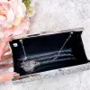 Black Tie Affair Clutch: Silver sold by Bella and Bloom