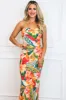 Morgan Strapless Floral Maxi Dress: Botanical Garden Multi sold by Bella and Bloom