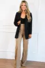 Trending Times Pants: Taupe sold by Bella and Bloom