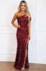 Diamonds in the Sky Formal Dress: Burgundy sold by Bella and Bloom