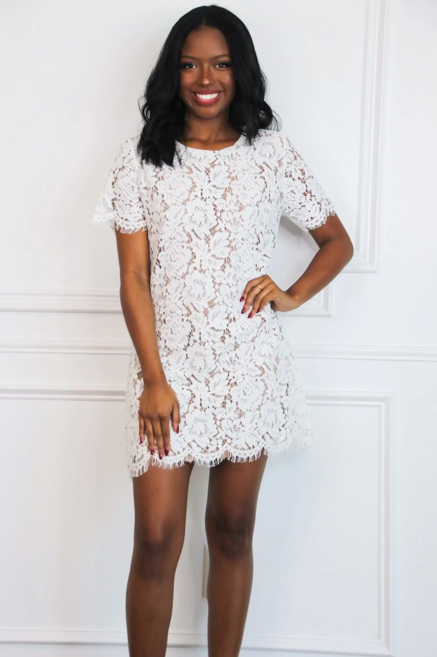 Wife to Be Dress: White sold by Bella and Bloom product image thumbnail 3