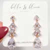 Take My Hand Earrings: Rose Gold sold by Bella and Bloom