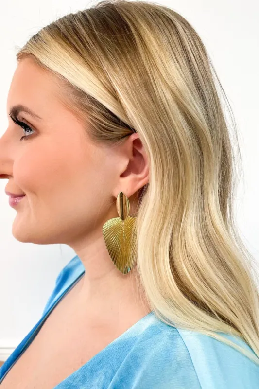 Birds of a Feather Earrings: Gold sold by Bella and Bloom