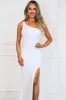 Stole Your Heart One Shoulder Sequin Formal Dress: Opal Iridescent sold by Bella and Bloom