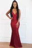 Right Into Your Love Backless Maxi Dress: Burgundy sold by Bella and Bloom