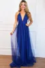 Forever Love Maxi Dress: Royal Blue sold by Bella and Bloom