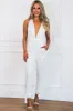 Dream Come True Wrap Sequin Jumpsuit: White sold by Bella and Bloom