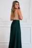 Elegant Affair Beaded Maxi Dress: Emerald sold by Bella and Bloom