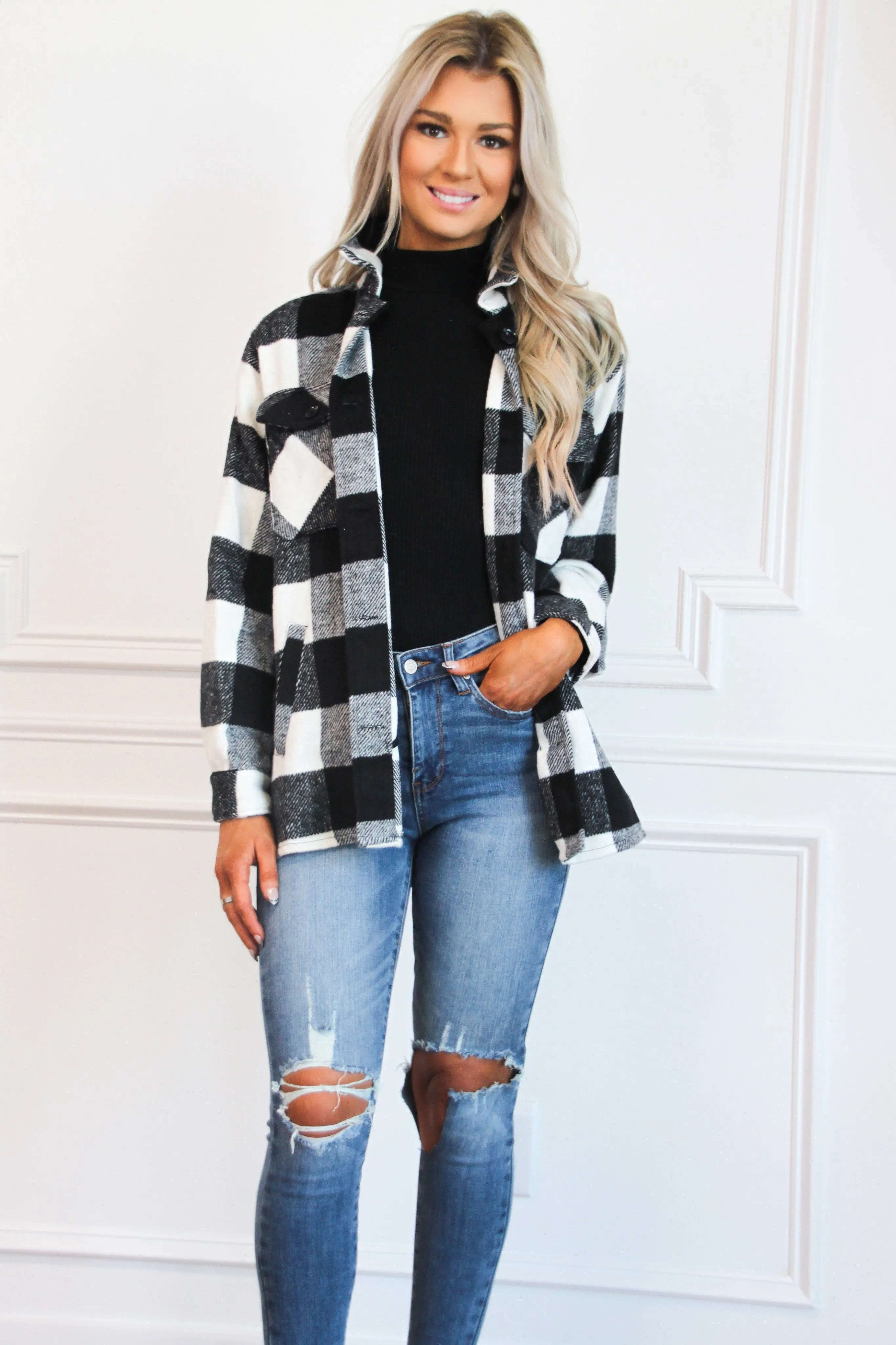 Zoe Distressed Denim: Medium Wash sold by Bella and Bloom product image thumbnail 2