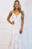 Love is in the Air Lace Backless Wedding Dress: Ivory/Champagne sold by Bella and Bloom