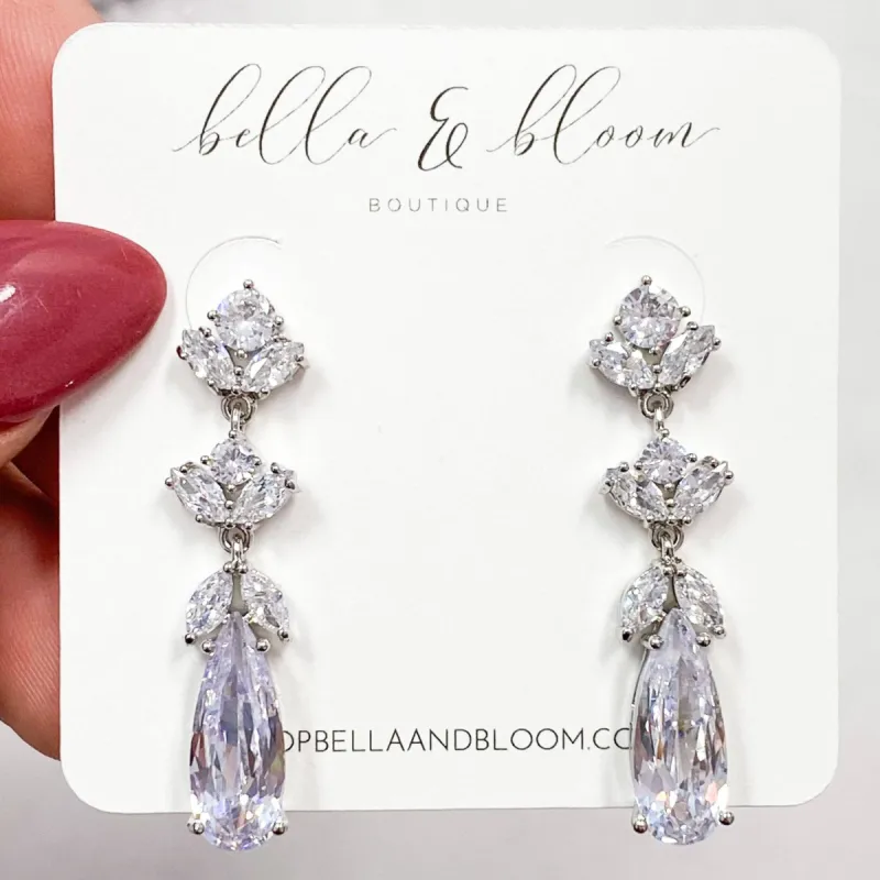 Mine All Mine Earrings: Silver sold by Bella and Bloom