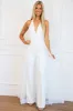 Girl Boss Cape Jumpsuit: White sold by Bella and Bloom