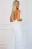 Girl Boss Cape Jumpsuit: White sold by Bella and Bloom